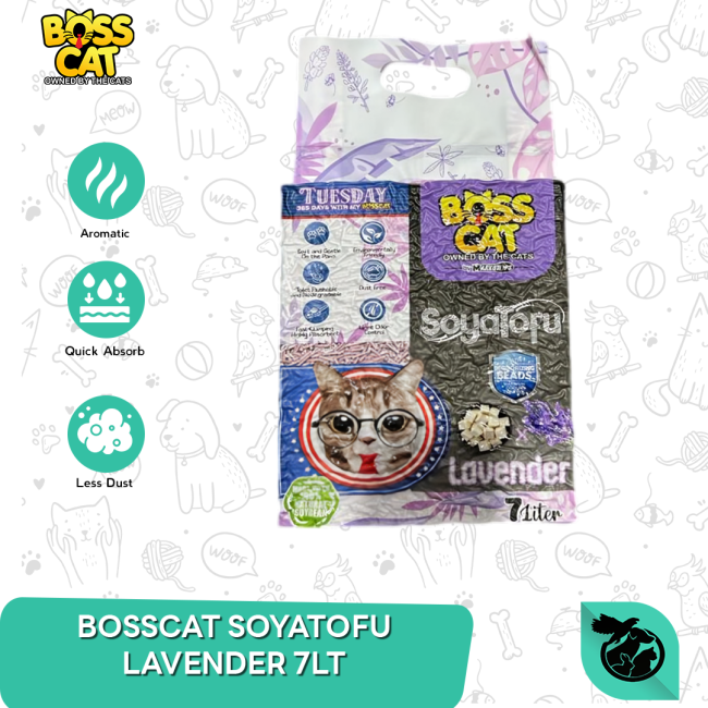 Pasir Kucing Boss Cat Tofu Soya Gumpal Wangi 7 Liter - Image 3