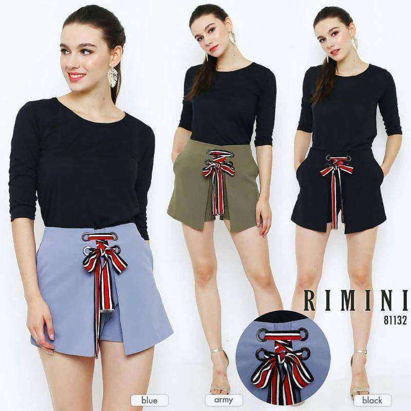 Rosetta Rib-Knit Square Neck Top CC30825