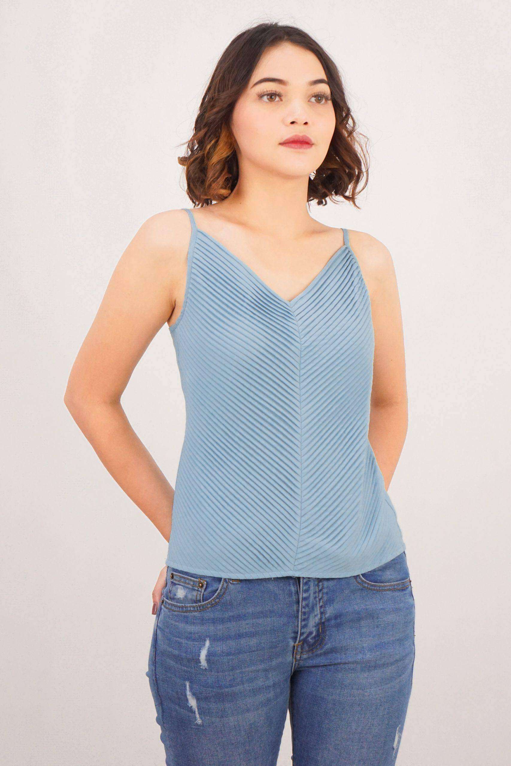 Theola Drawstring Shirt Top 7167