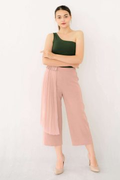 Meiyin Two-Tone Cheongsam Romper 66001