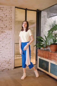 Aster Drop Waist Mini Dress 524302