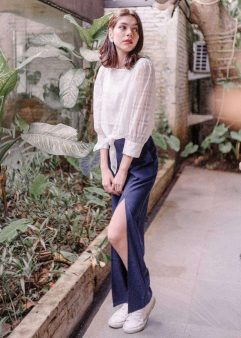 Cornelia Buttons Cullottes Pants CC33246