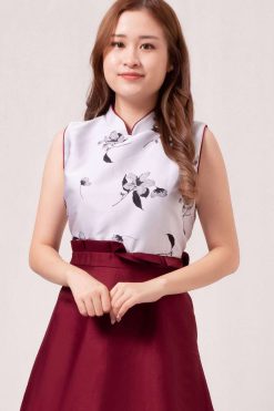 Chyou Ribbon Embroidery Dress 85619