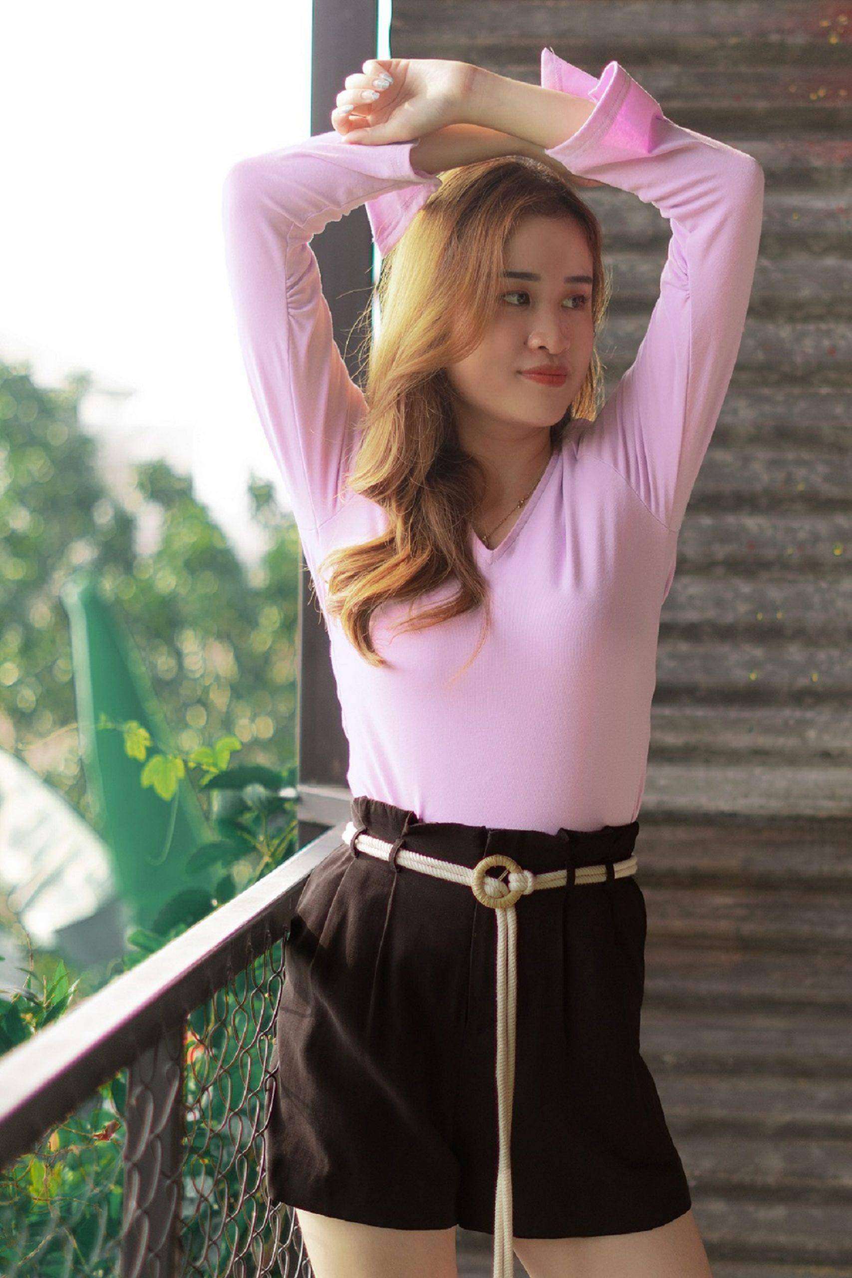 Acelin Front Slit Skort 5143