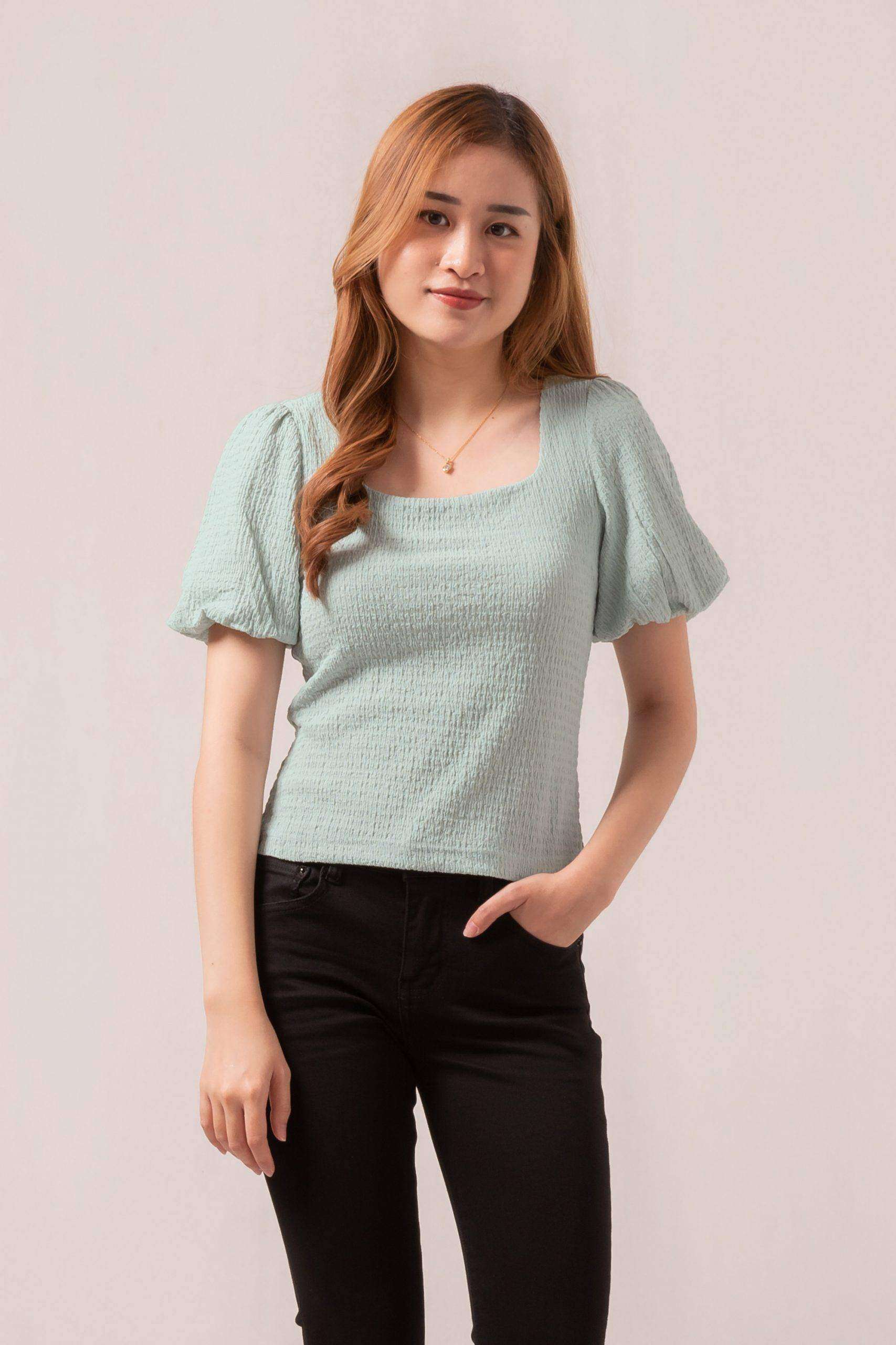 Clementine Button Tank Top 82322