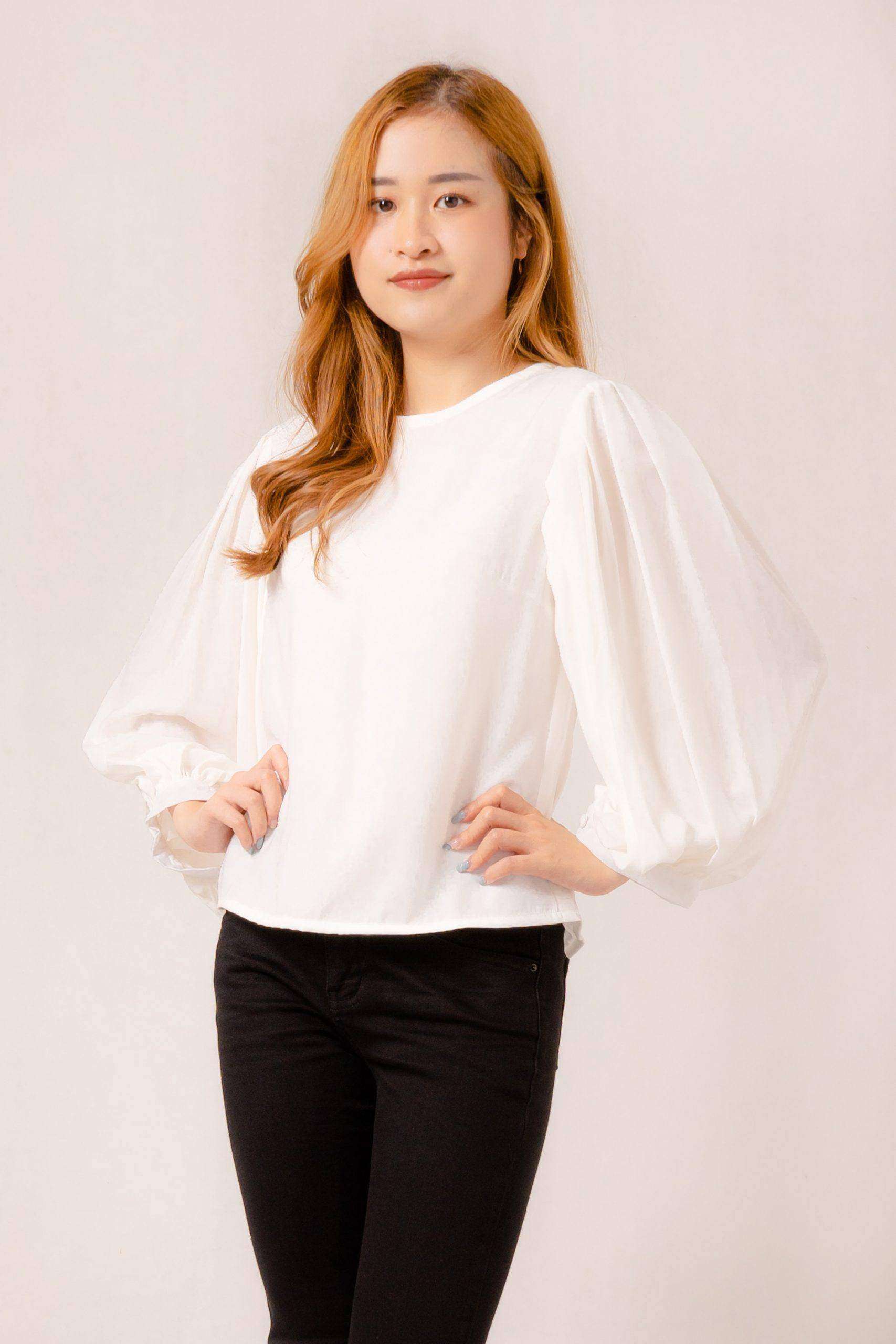 Miqiu Zipper Drawstring Top 7671