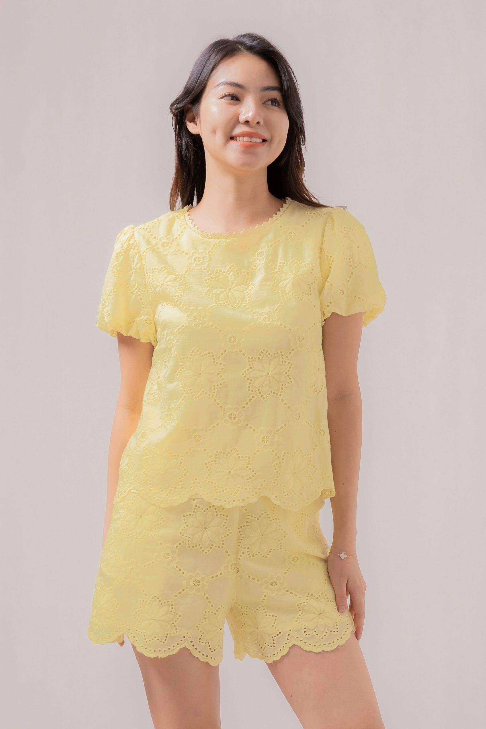 Louie Flower Crinkle Dress 85604