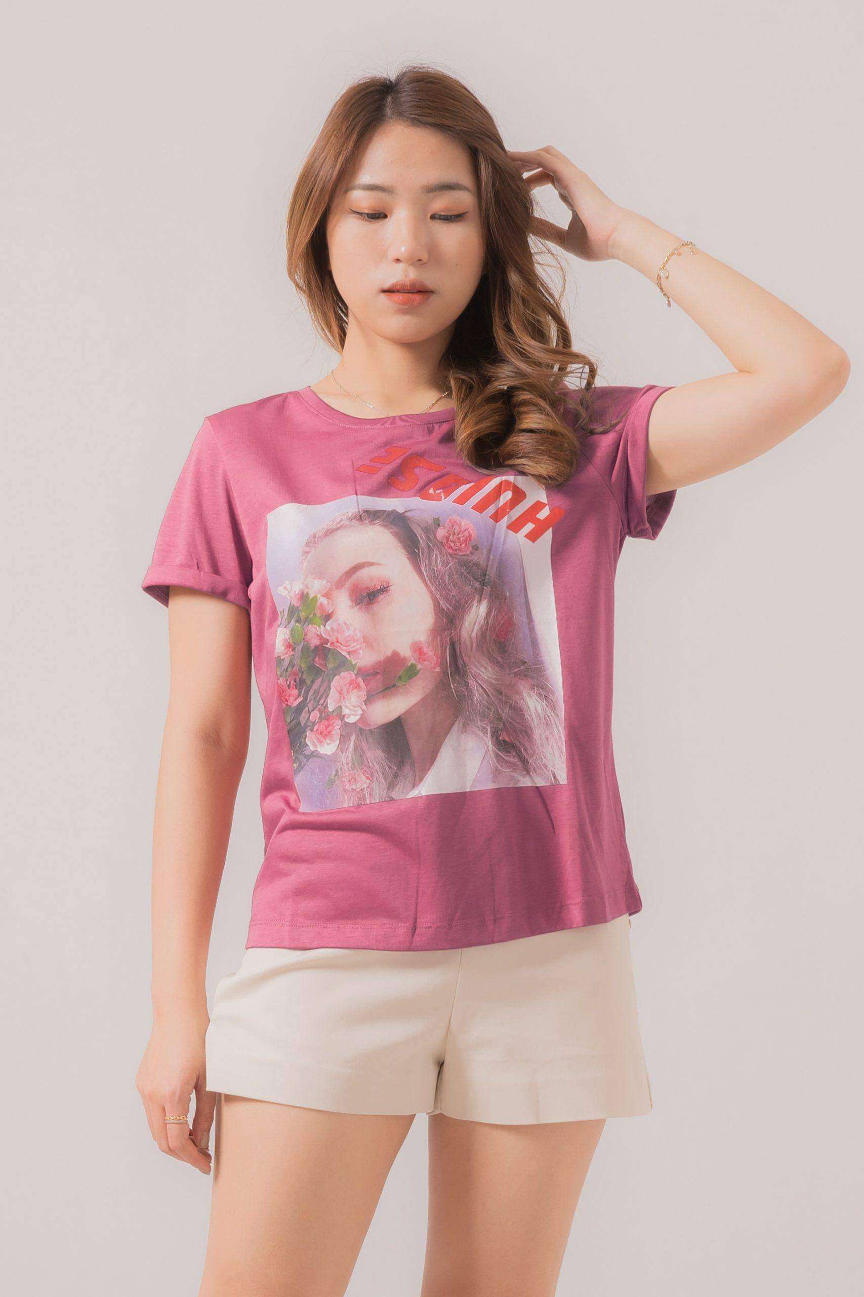 Lucreta Stripes Frill Top 521707