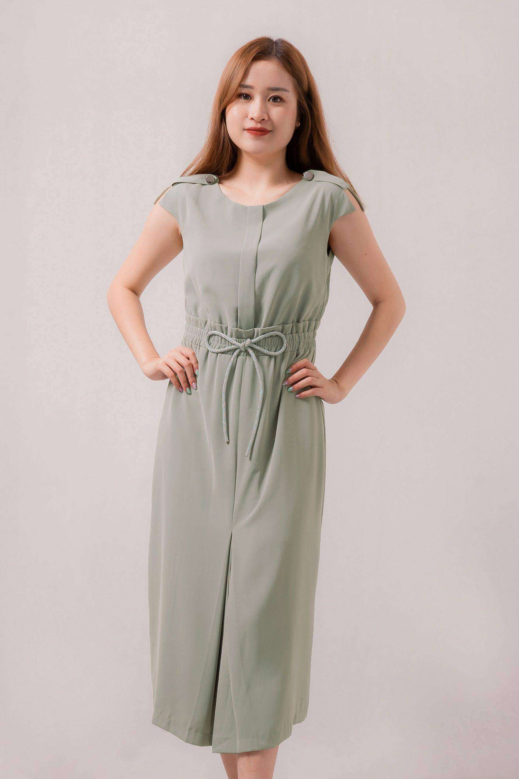 Zhiyun Crinkle Cheongsam Dress CC32067