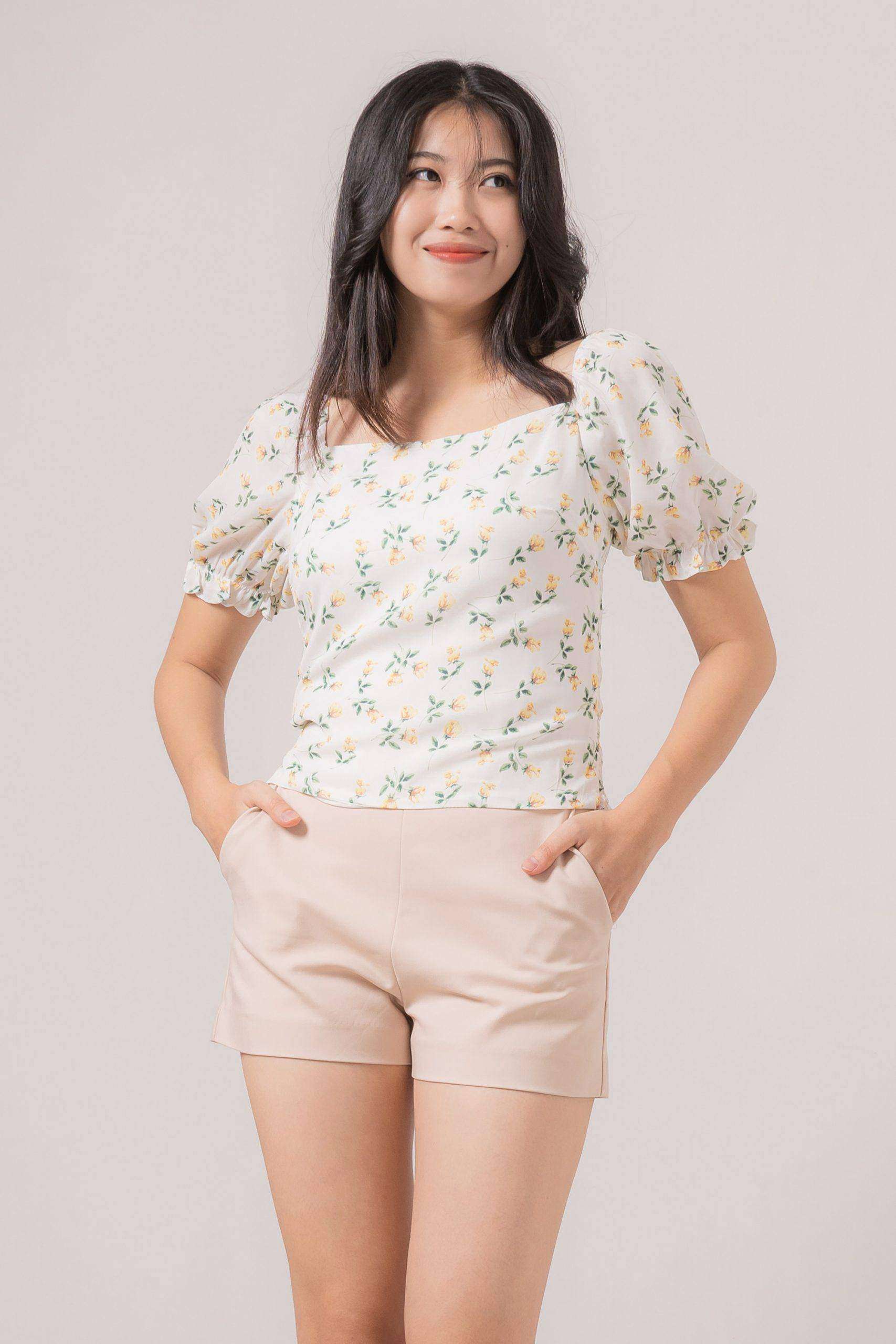 Marianna Embroidery Midi Skirt 80437