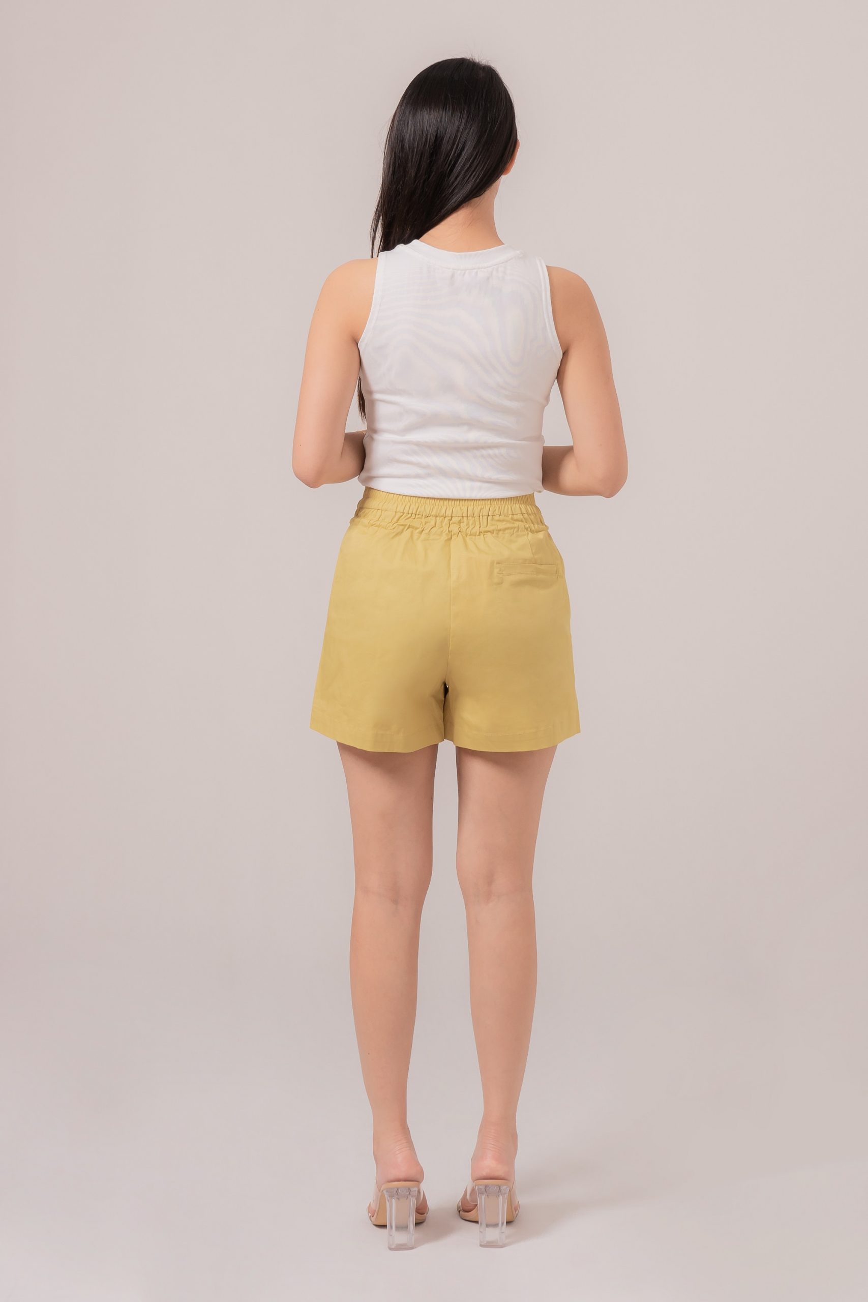 Felly Two-Tone Drawstring Top 7670