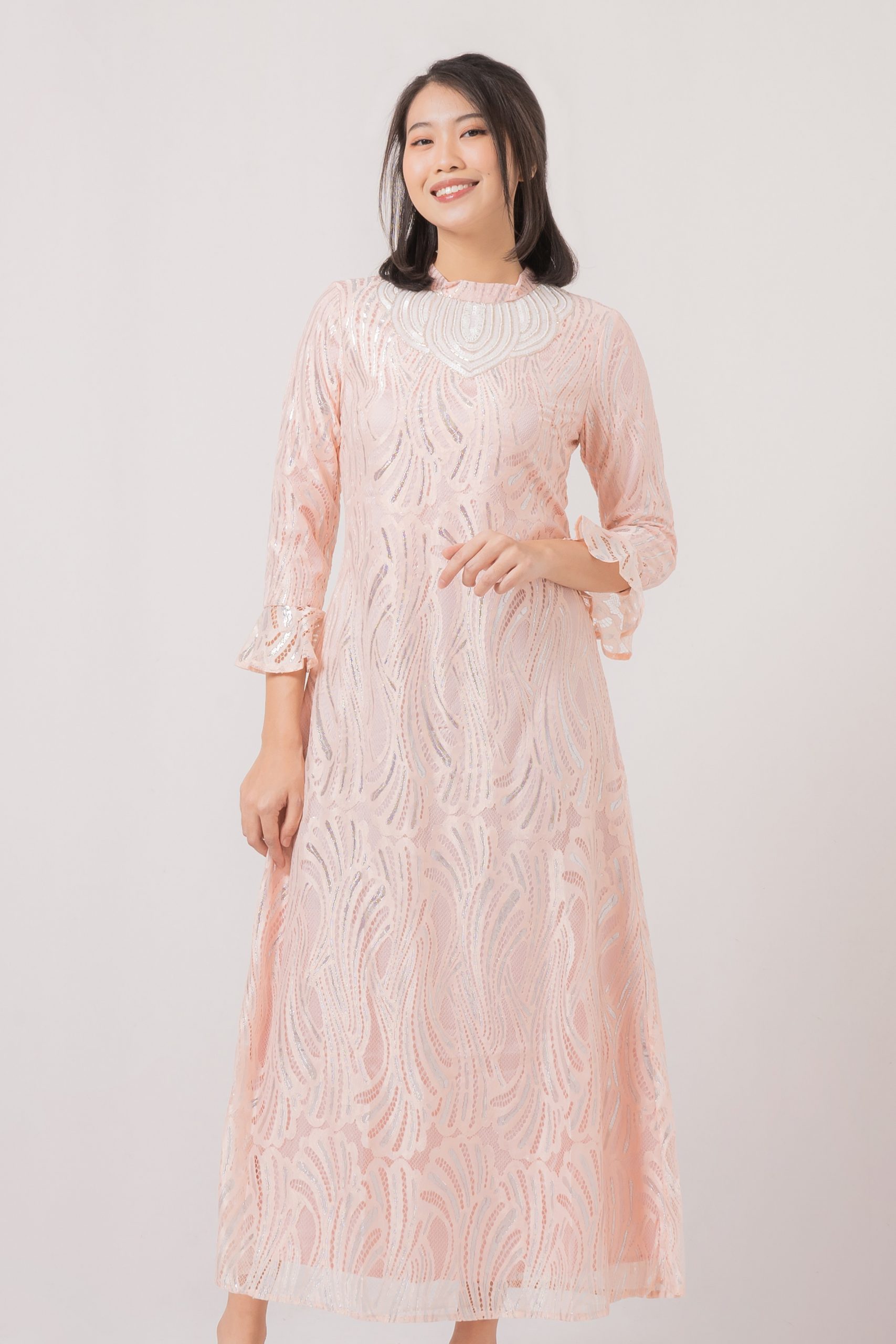 Meili Shanghai Puff Sleeves Top 85631