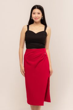 Rielly Crop Top Pleated Jacket 85664