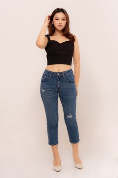 Leiva Anglaise Front Tie Dress 886872