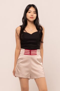 Cheryl Crew Neck Basic Top 82342-1