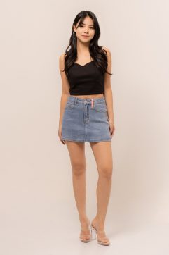 Everii Gingham Midi Dress 518348