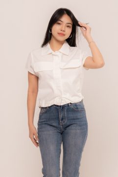 Herra Belted Slit Pants 576