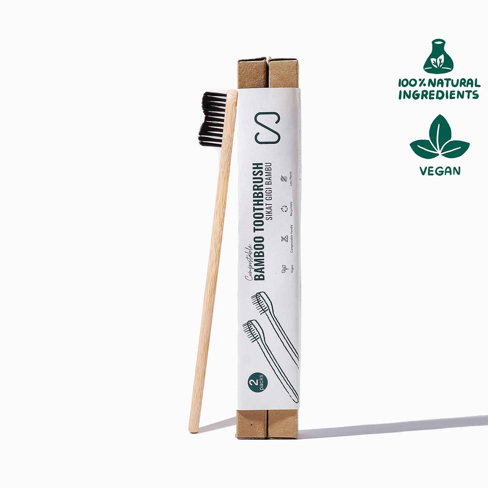 Sikat Gigi Bambu Ramah Lingkungan