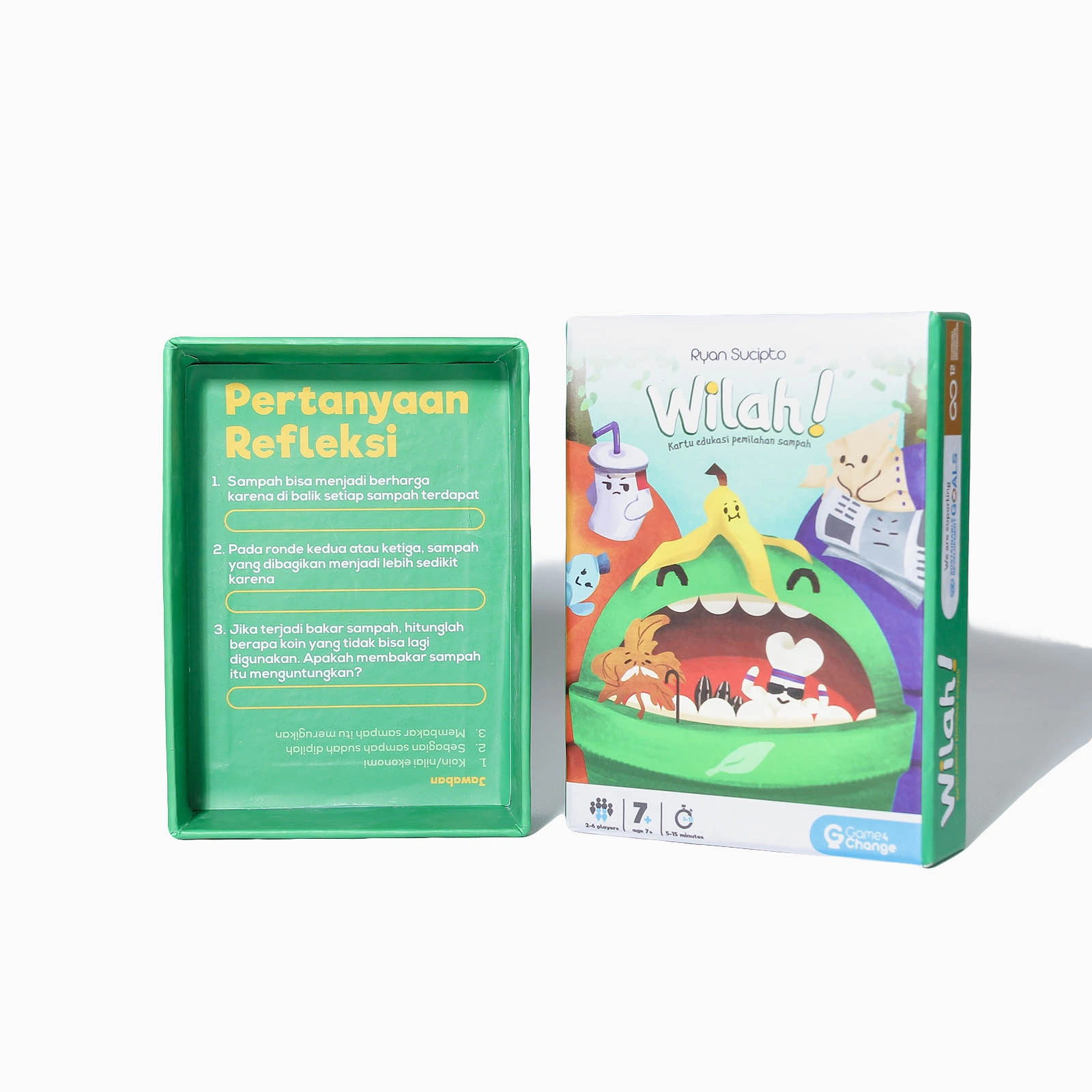 Wilah New 6 Kartu Edukasi Pengolahan Sampah