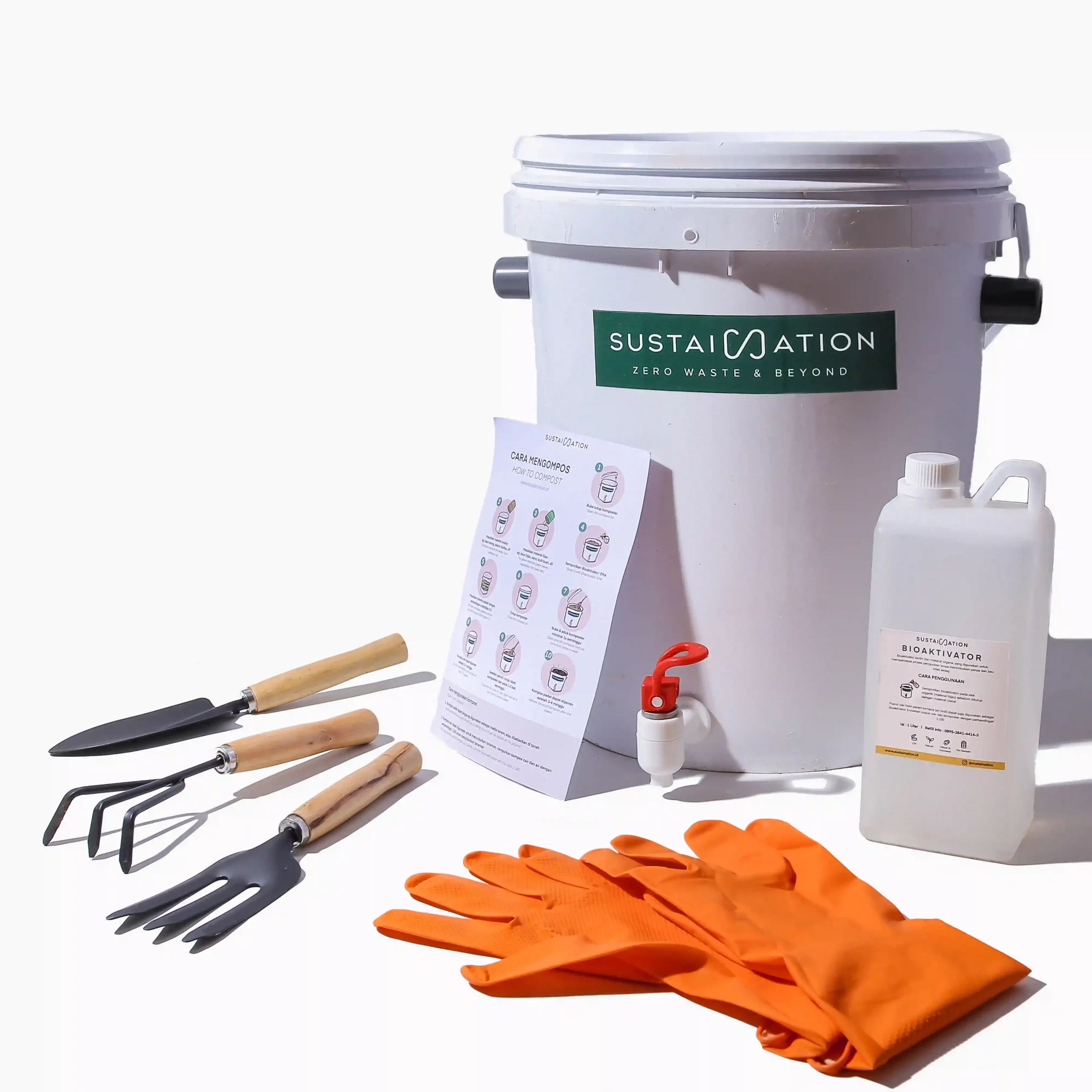 Paket Komposter 25 Liter