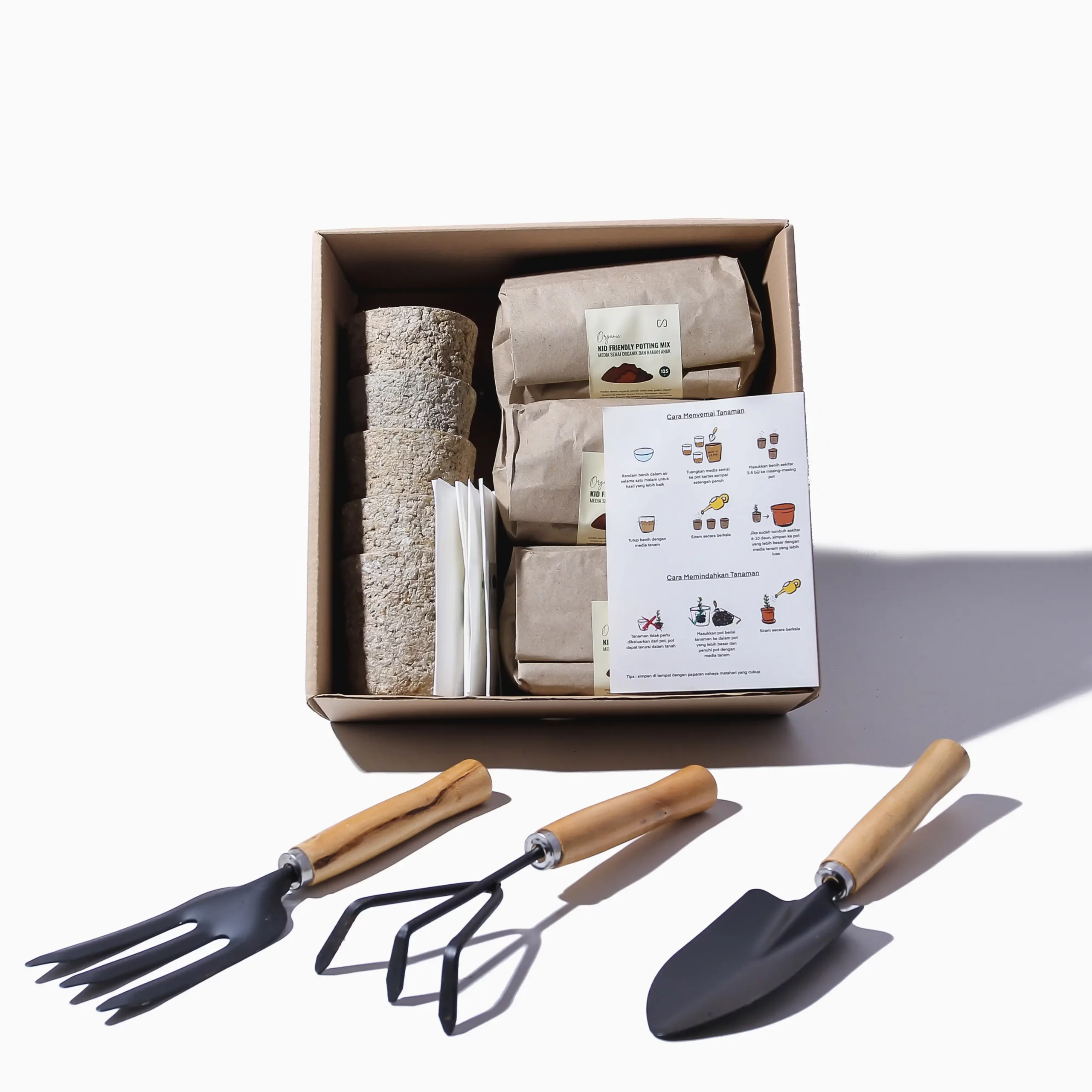 Grow Kit 7 Paket Berkebun Tanaman Organik