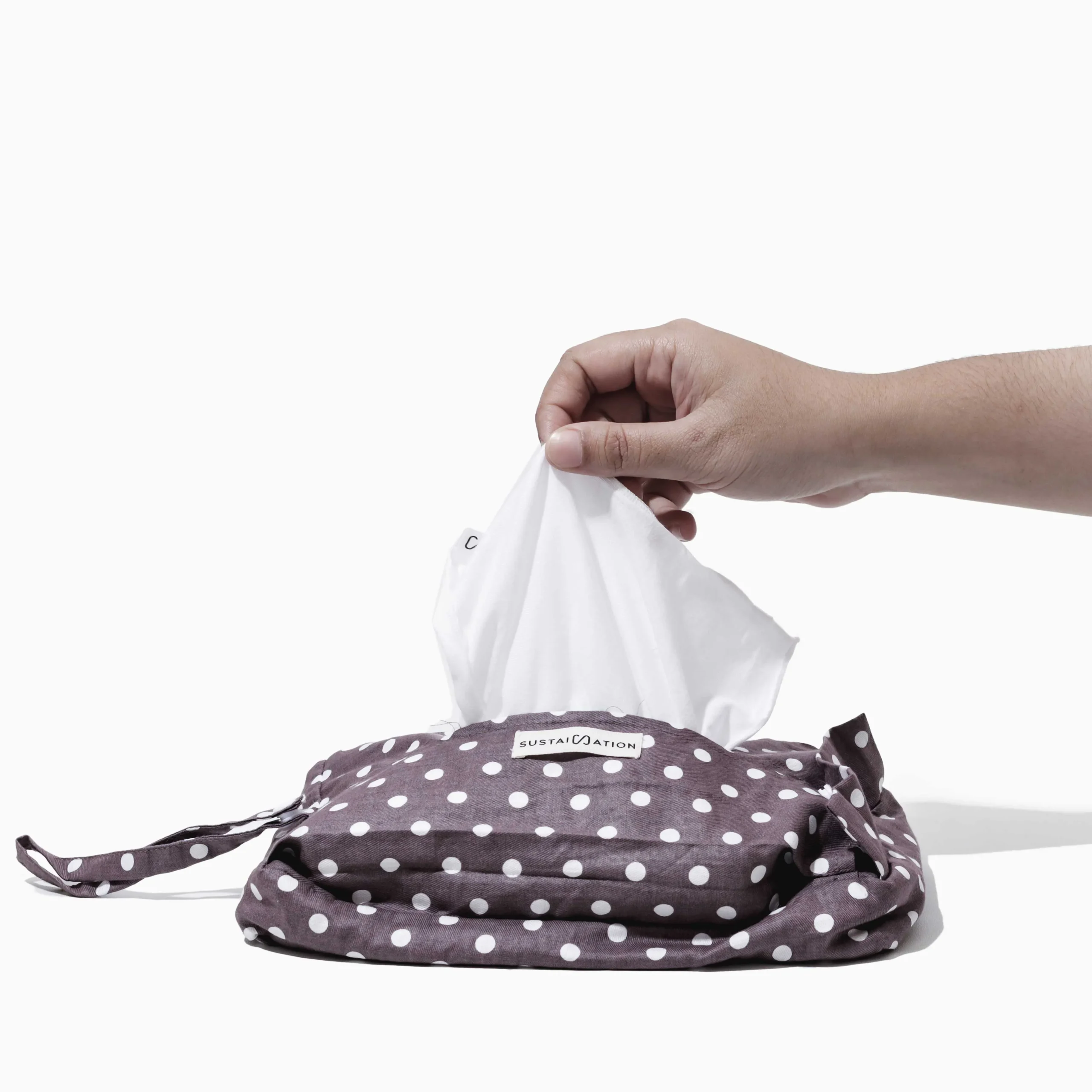 Pouch Tissue Polkadot 1