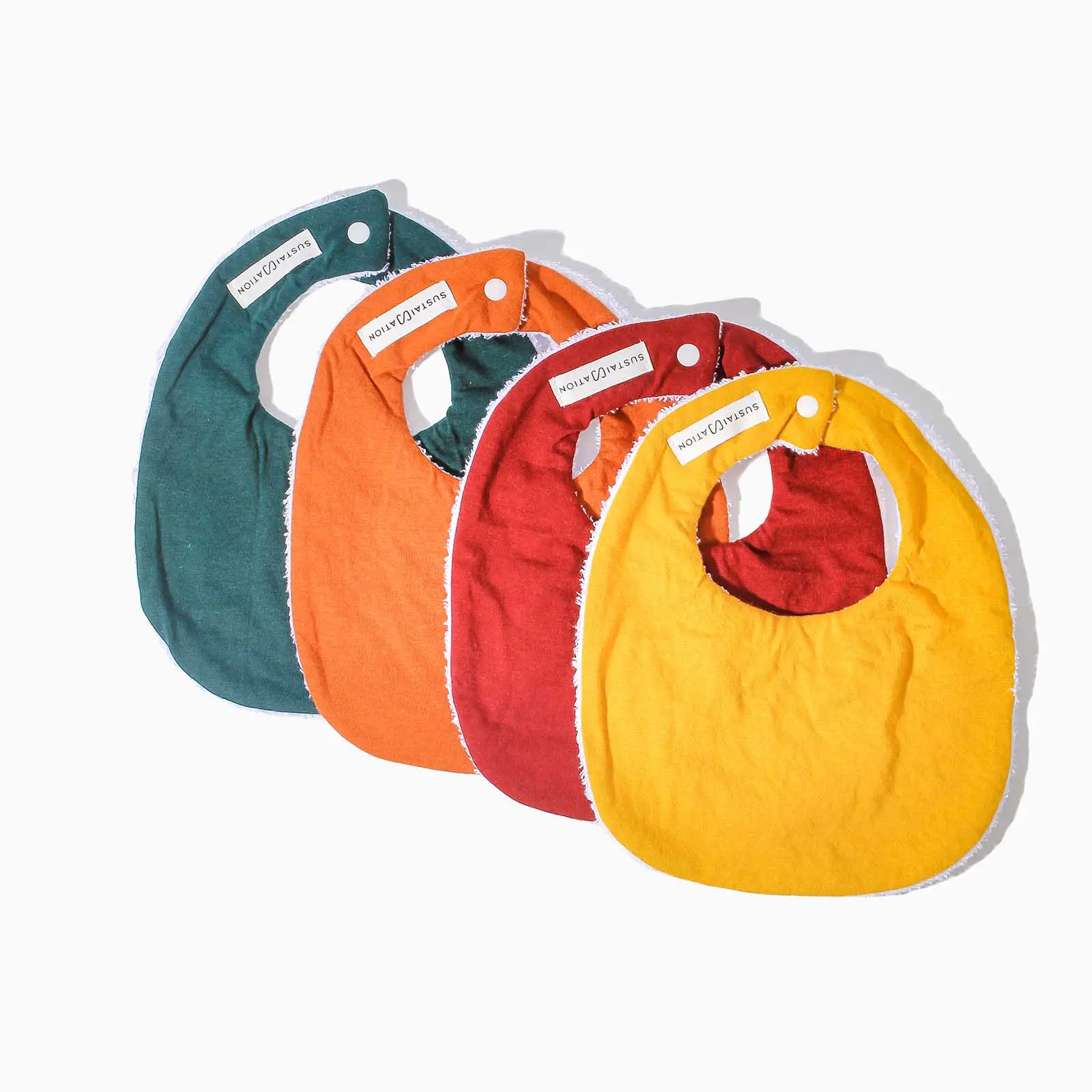 Bib Bayi Bulat 4 Celemek Bayi Lingkaran