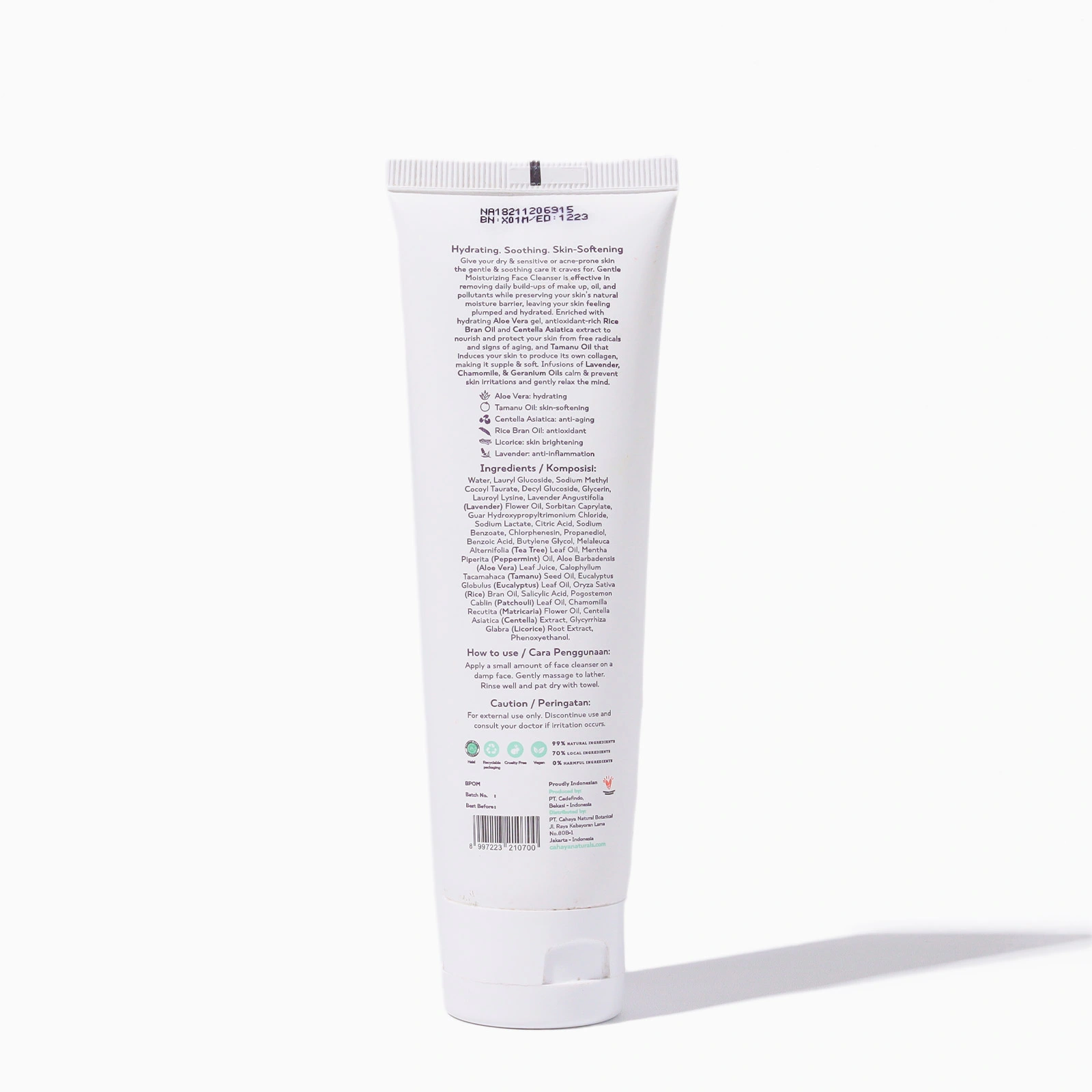 Cahaya Naturals - Face Cleanser 3