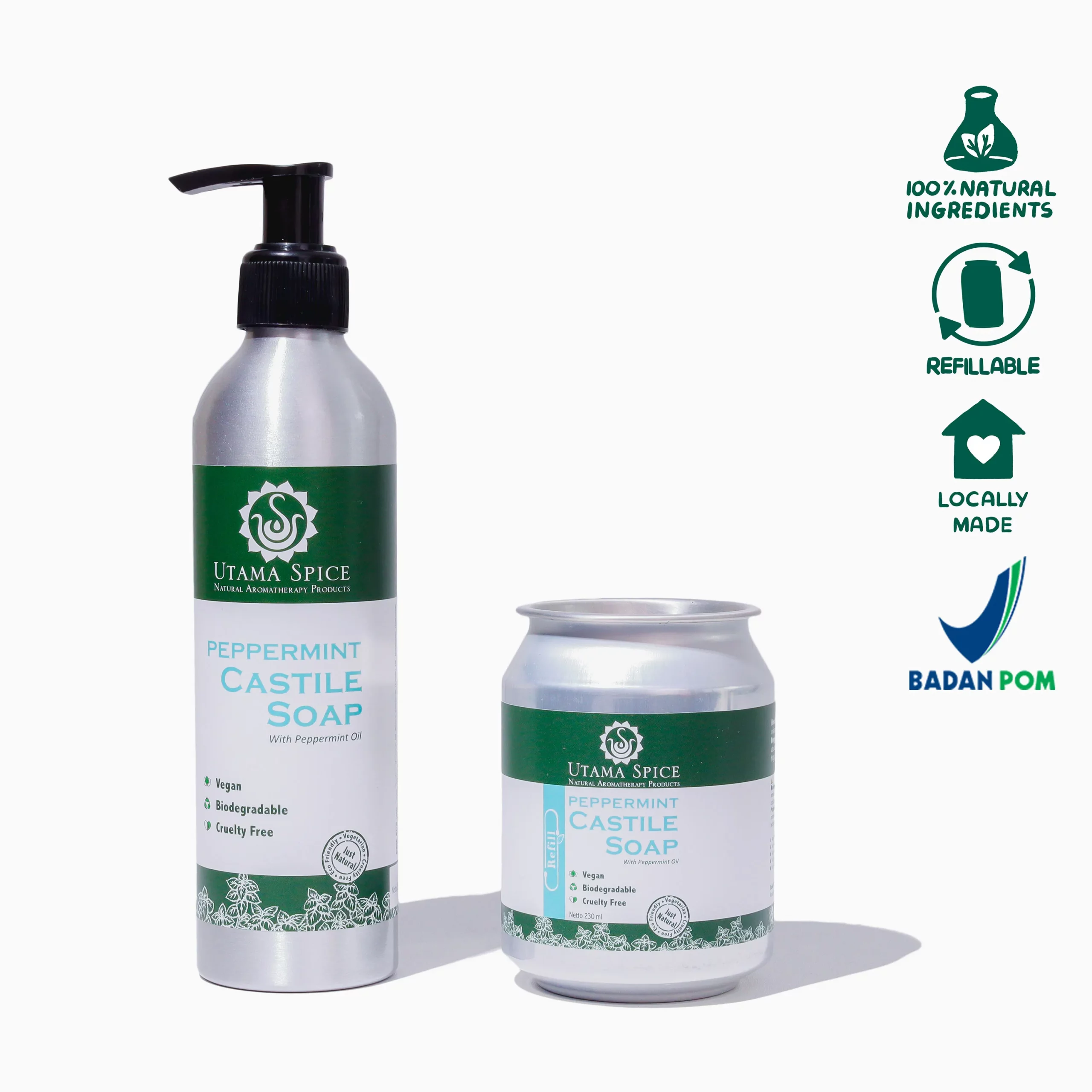 Castile Soap Peppermint Cover