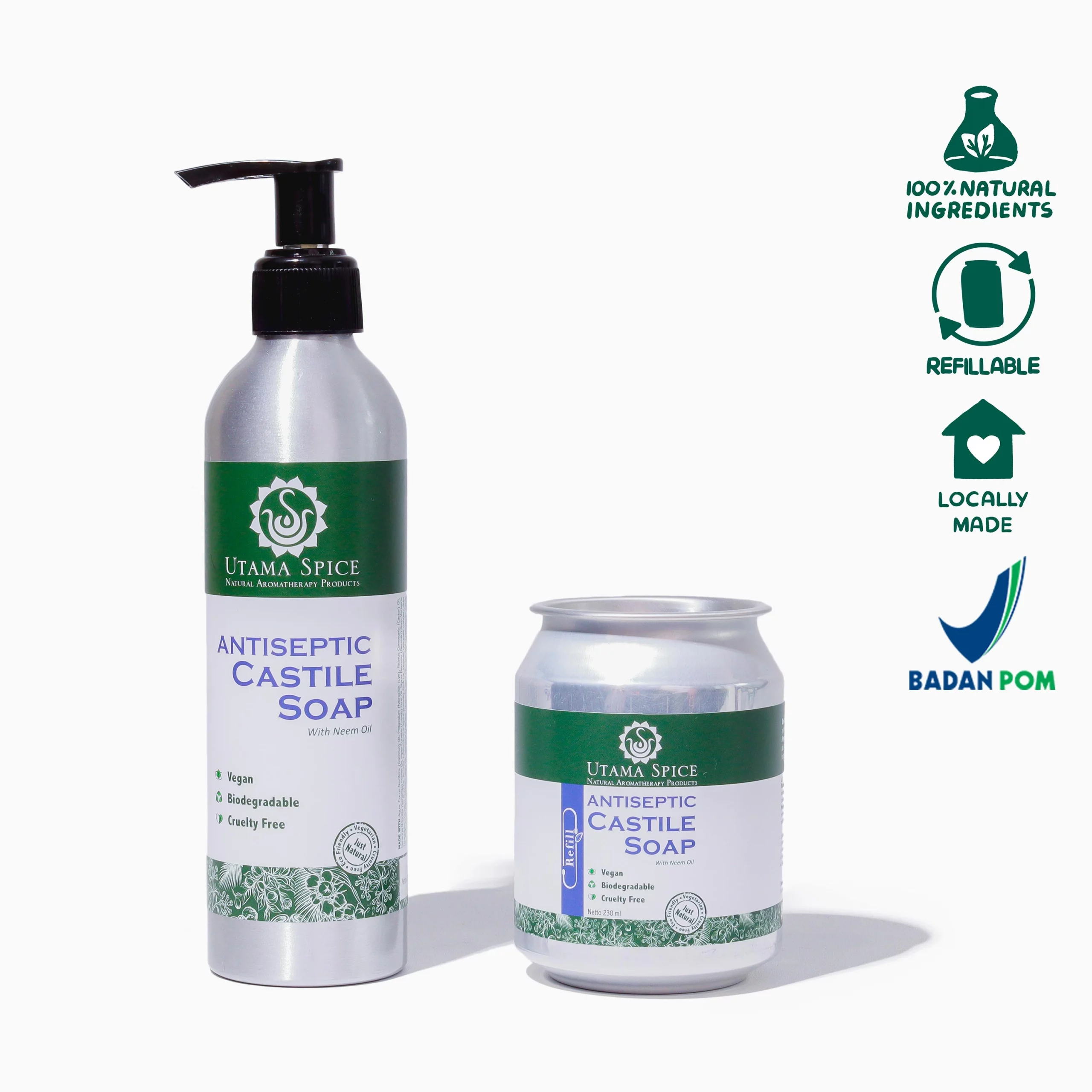 Castile Soap Antiseptic Cover