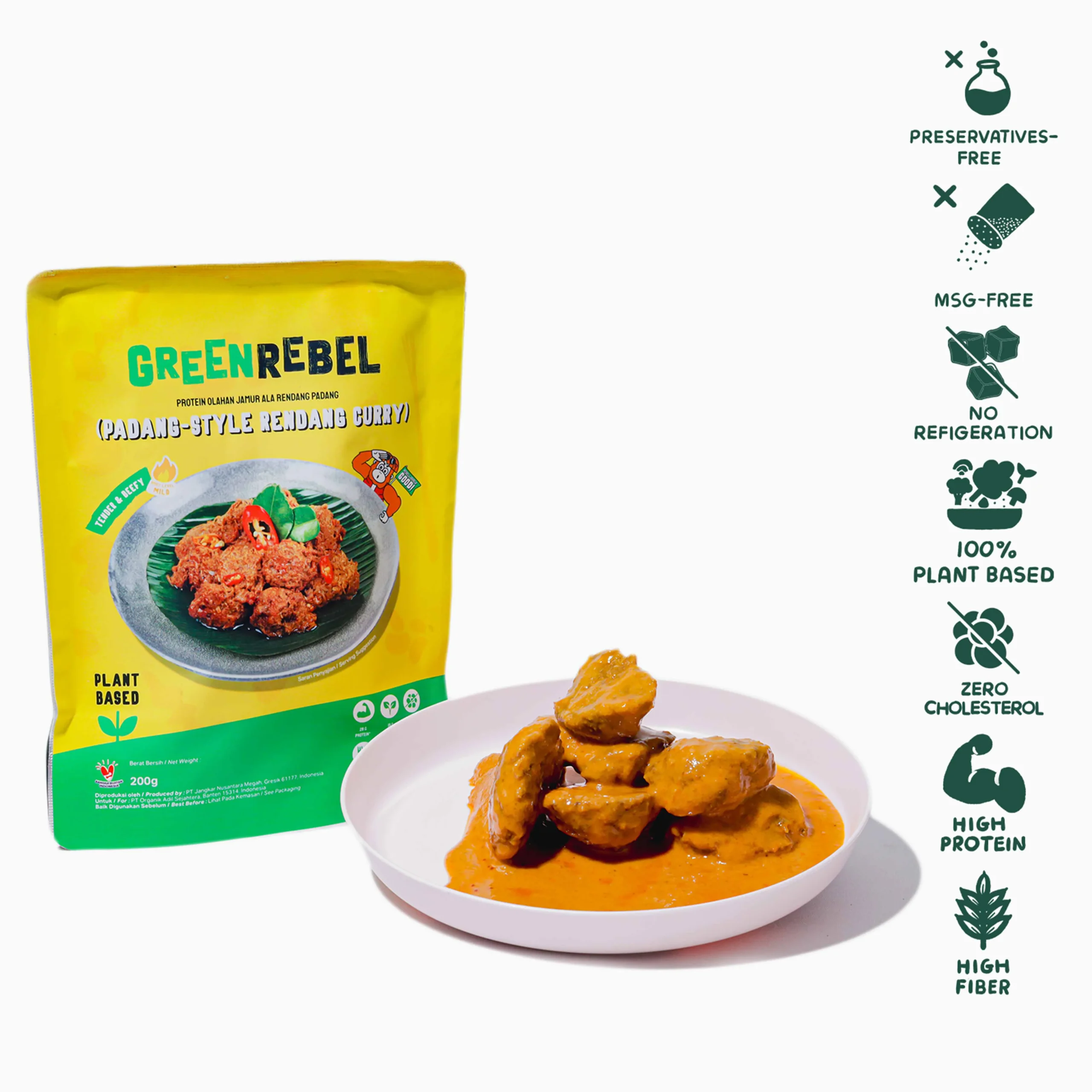 Green Rebel Rendang Cover