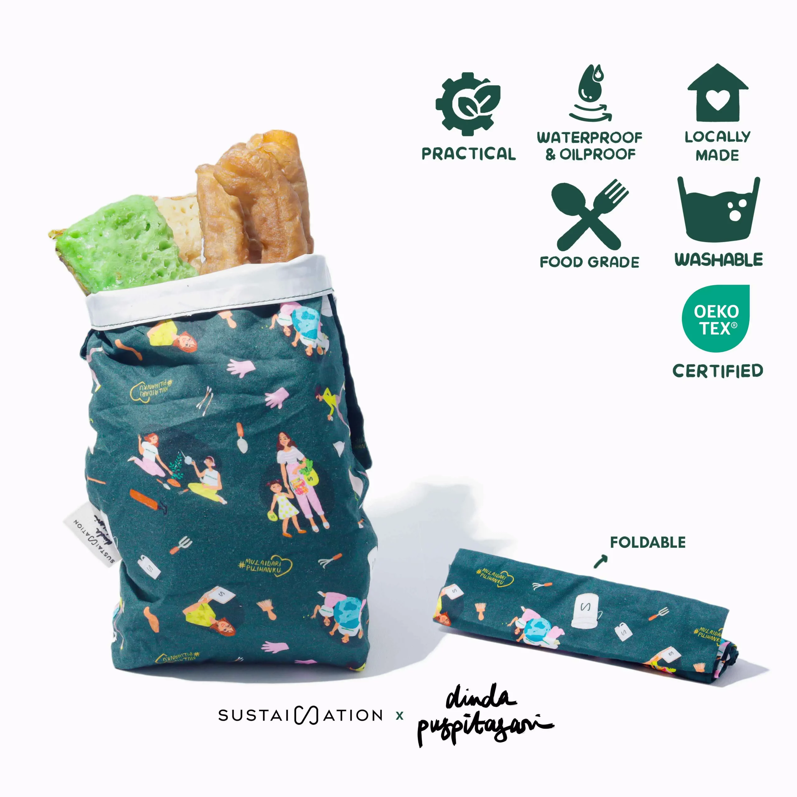 Dinda Snack Bag Cover