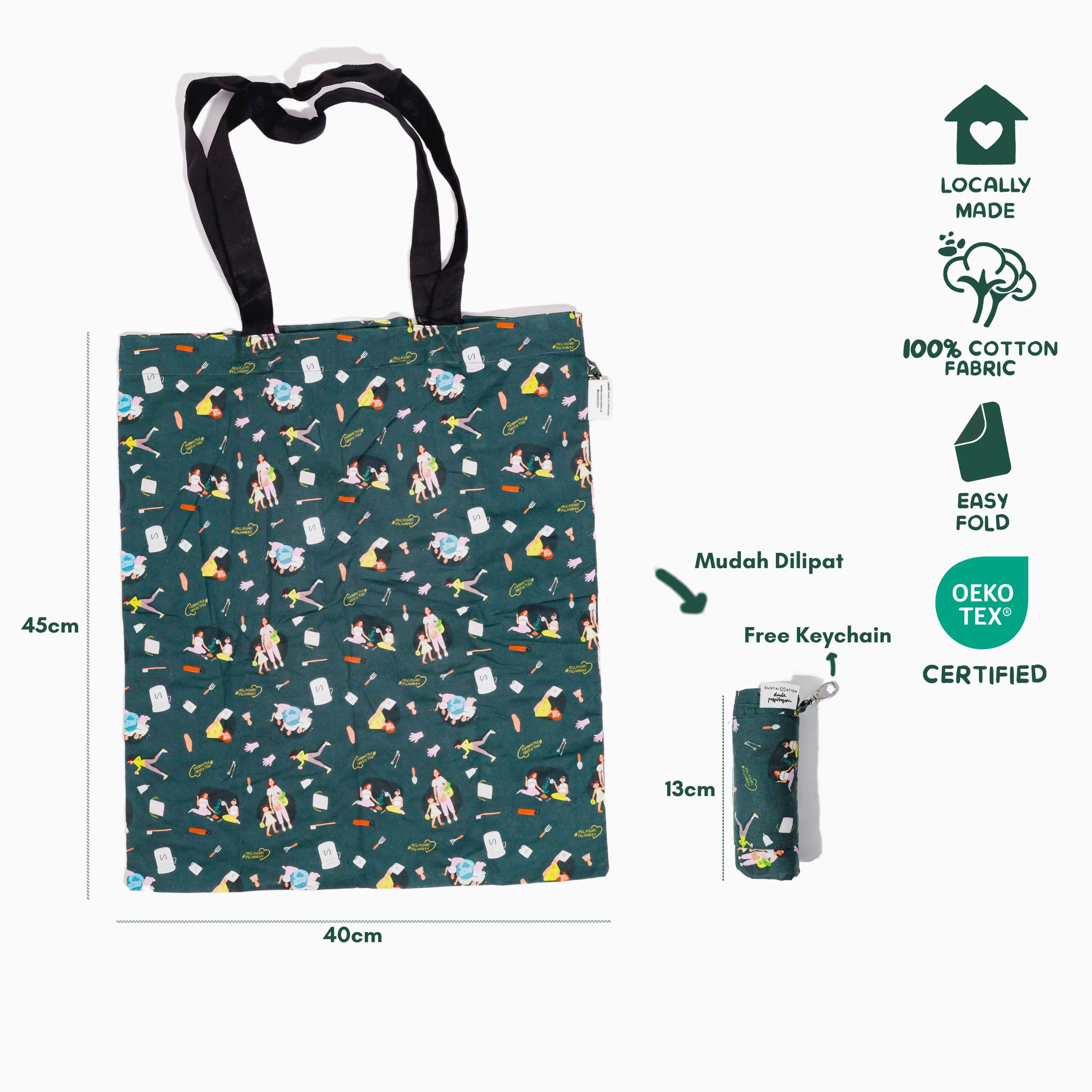 Dinda Totebag Black Cover