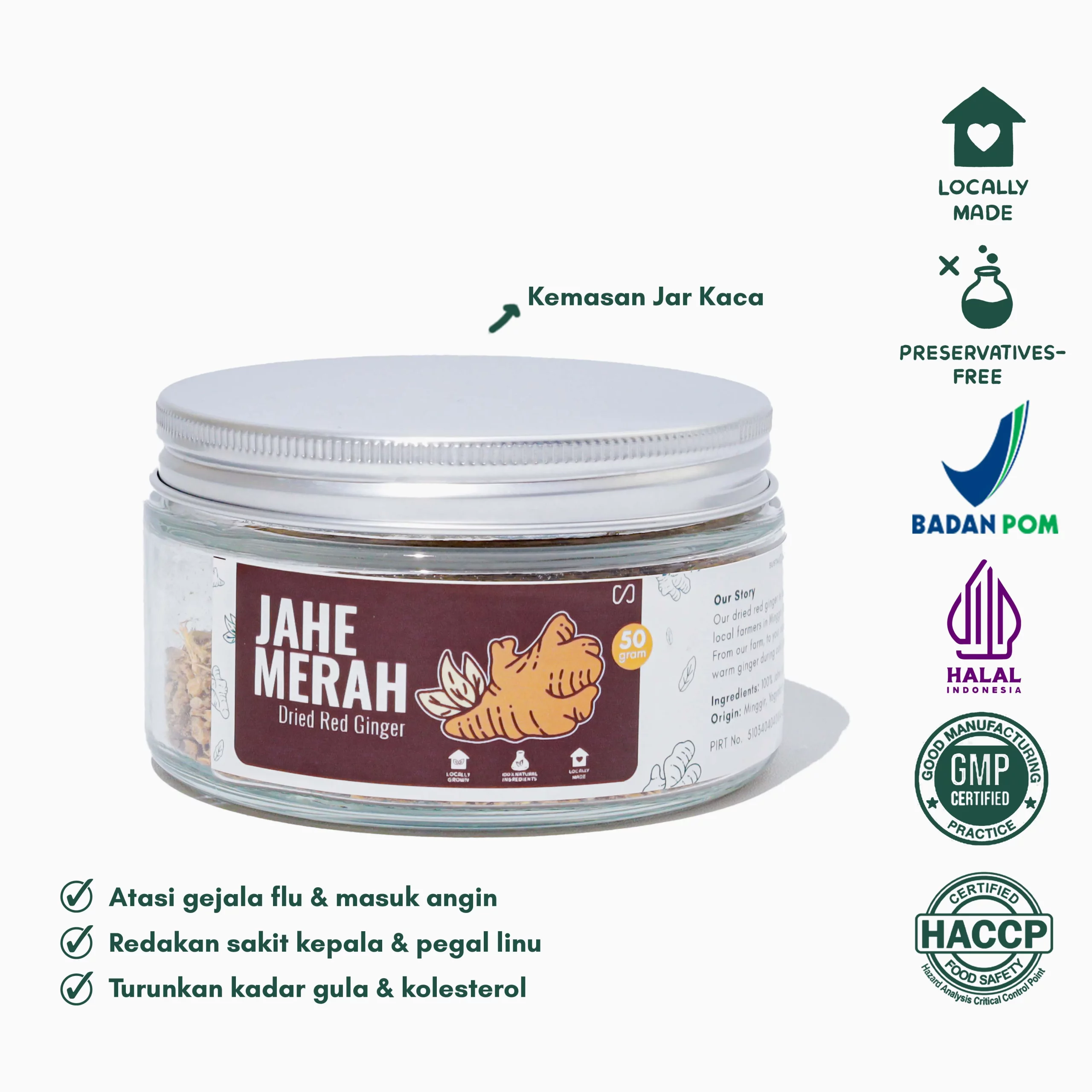 Agradaya Jahe Merah Cover