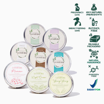 LA NATURA Deo Balm  - Deodorant Balm Alami Untuk Perawatan Kulit Ketiak