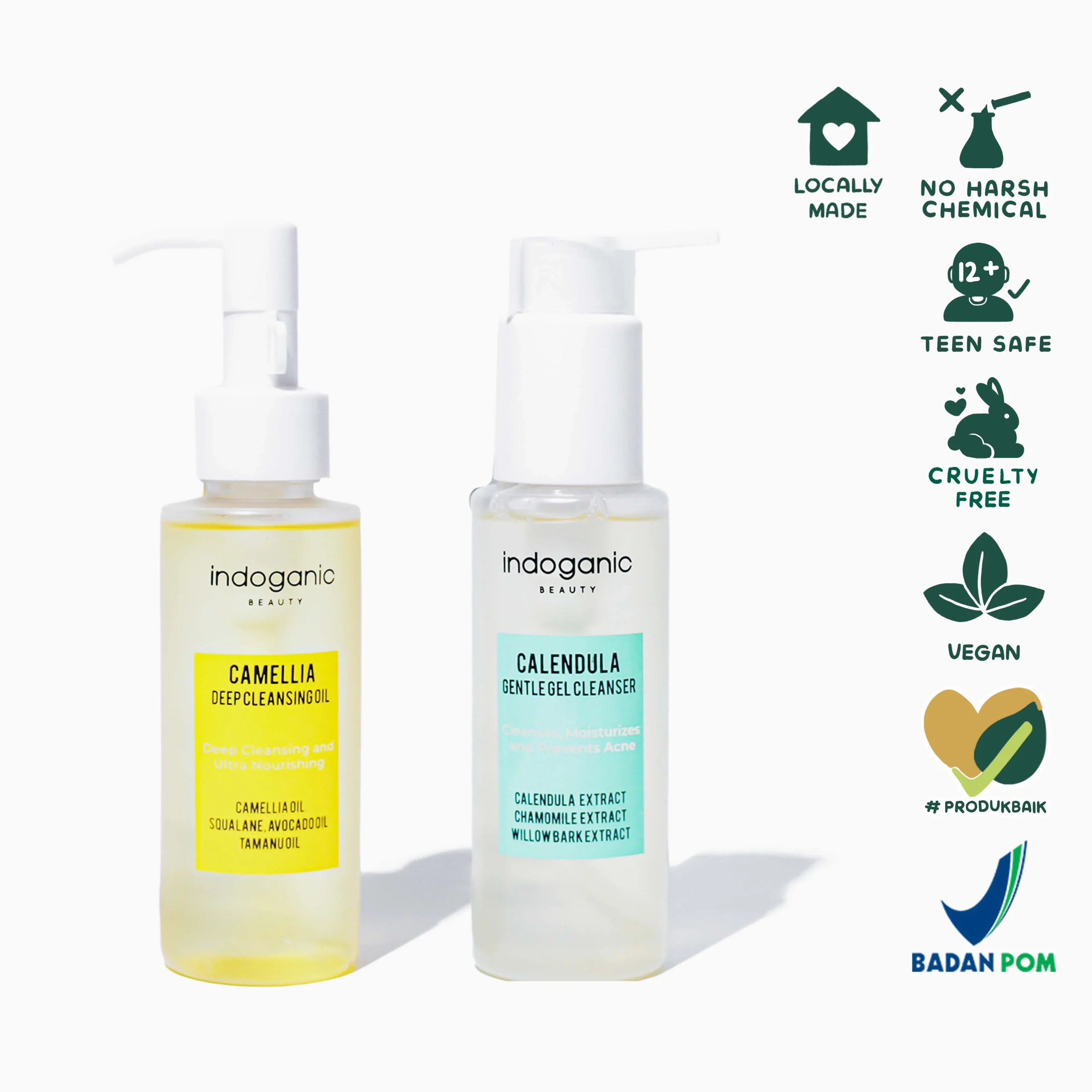 Indoganic Bundle Cuci Muka 200ml Cover