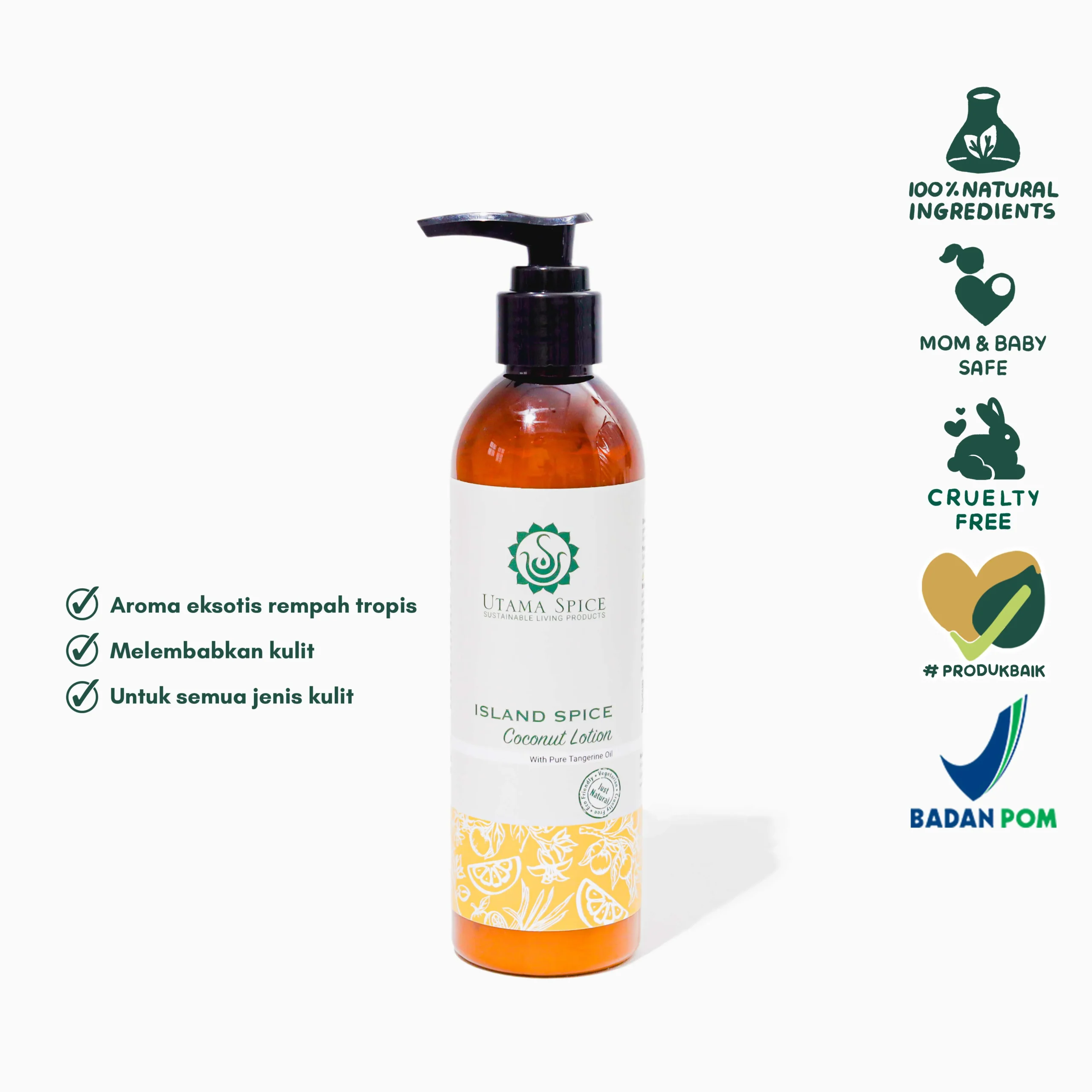 Utama Spice Lotion Island Cover