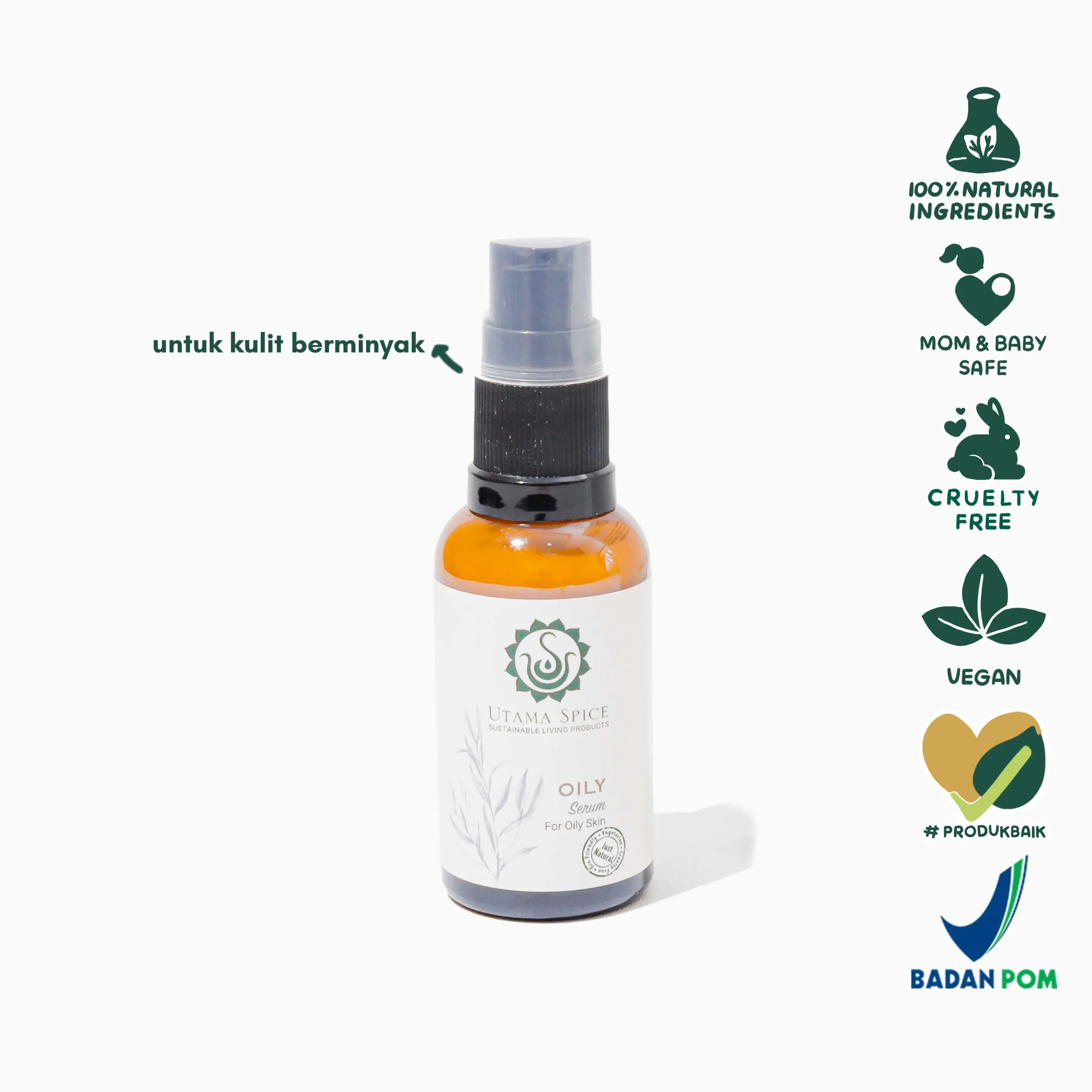 Utama Spice Oily Serum Cover