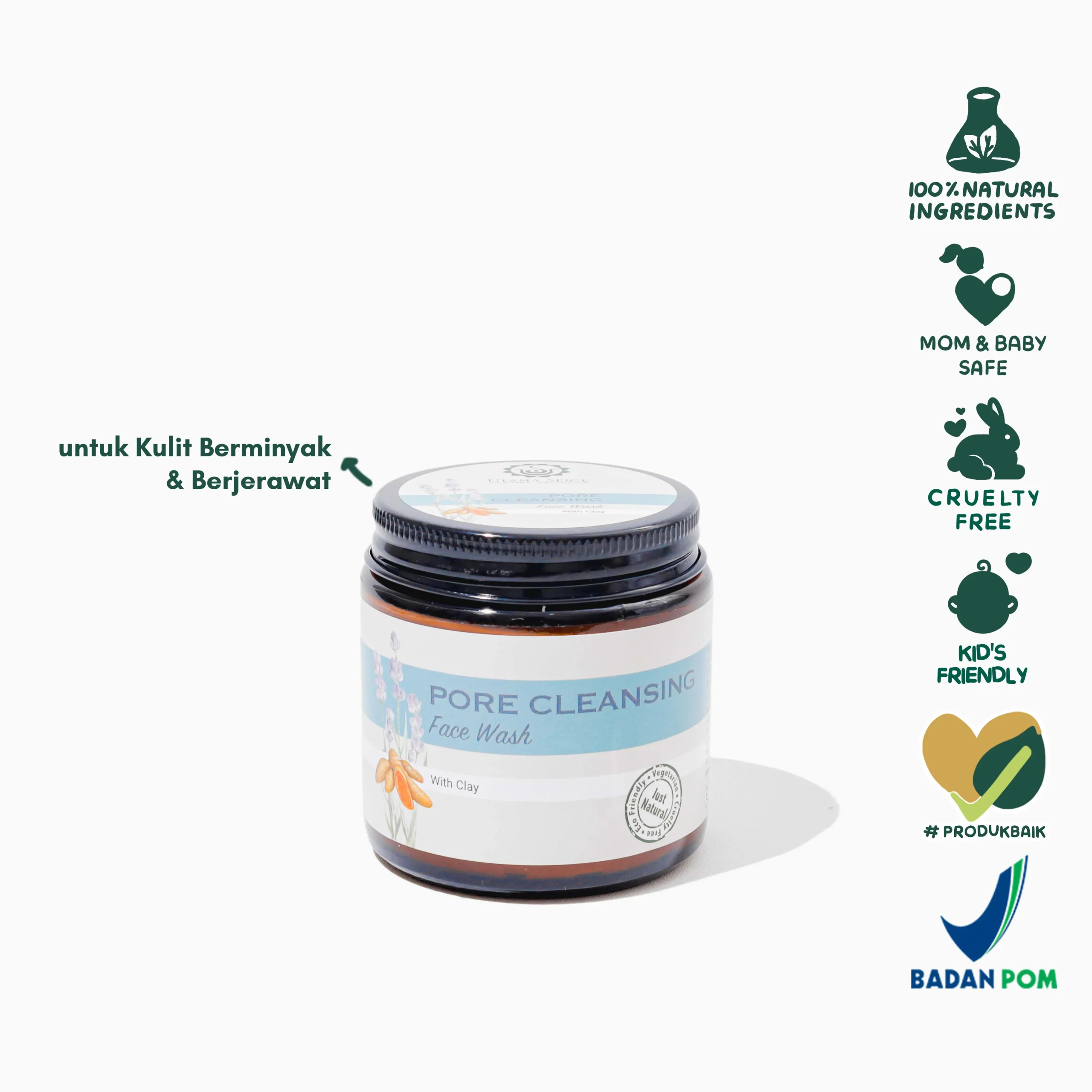 Utama Spice Pore Facial Wash Cover