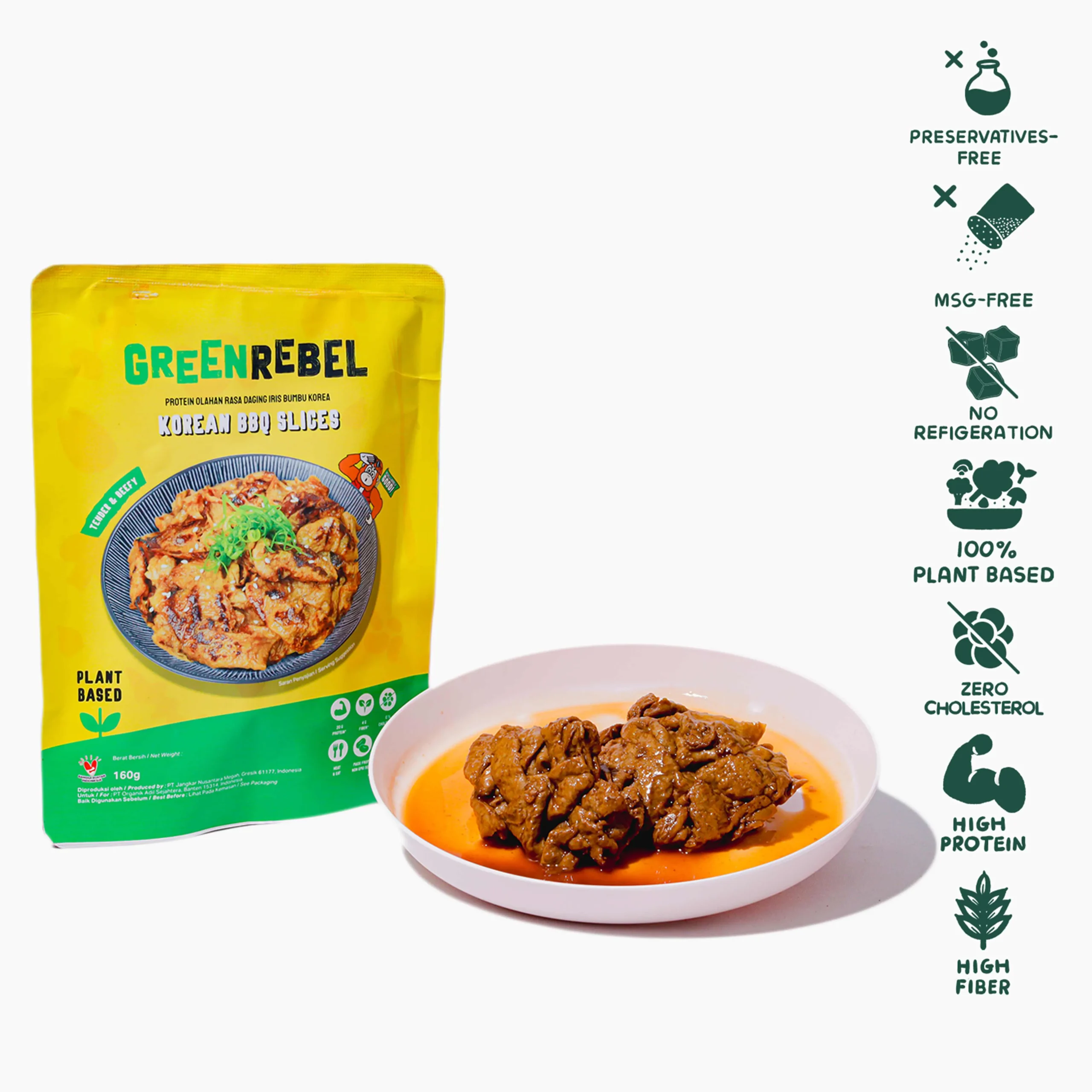 Green Rebel Korean Chicken Cover