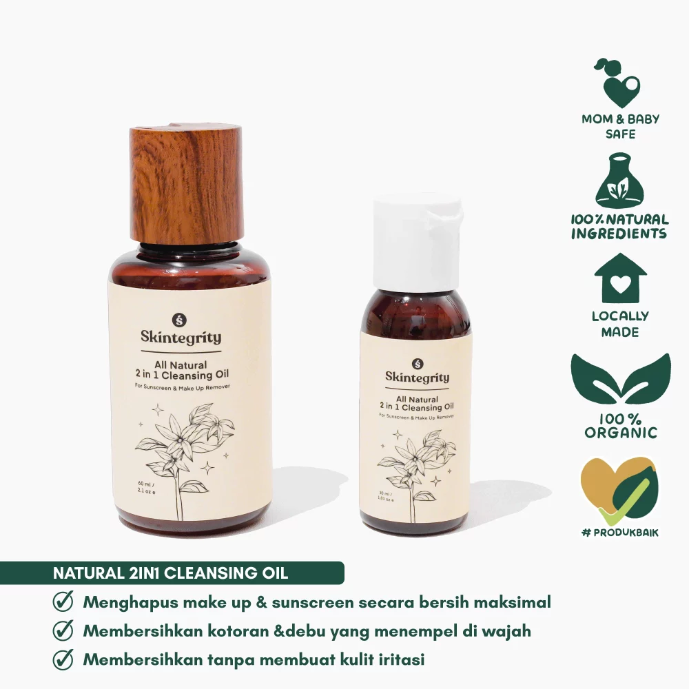 Skintegrity All Natural 2 in 1 Cleansing Oil
