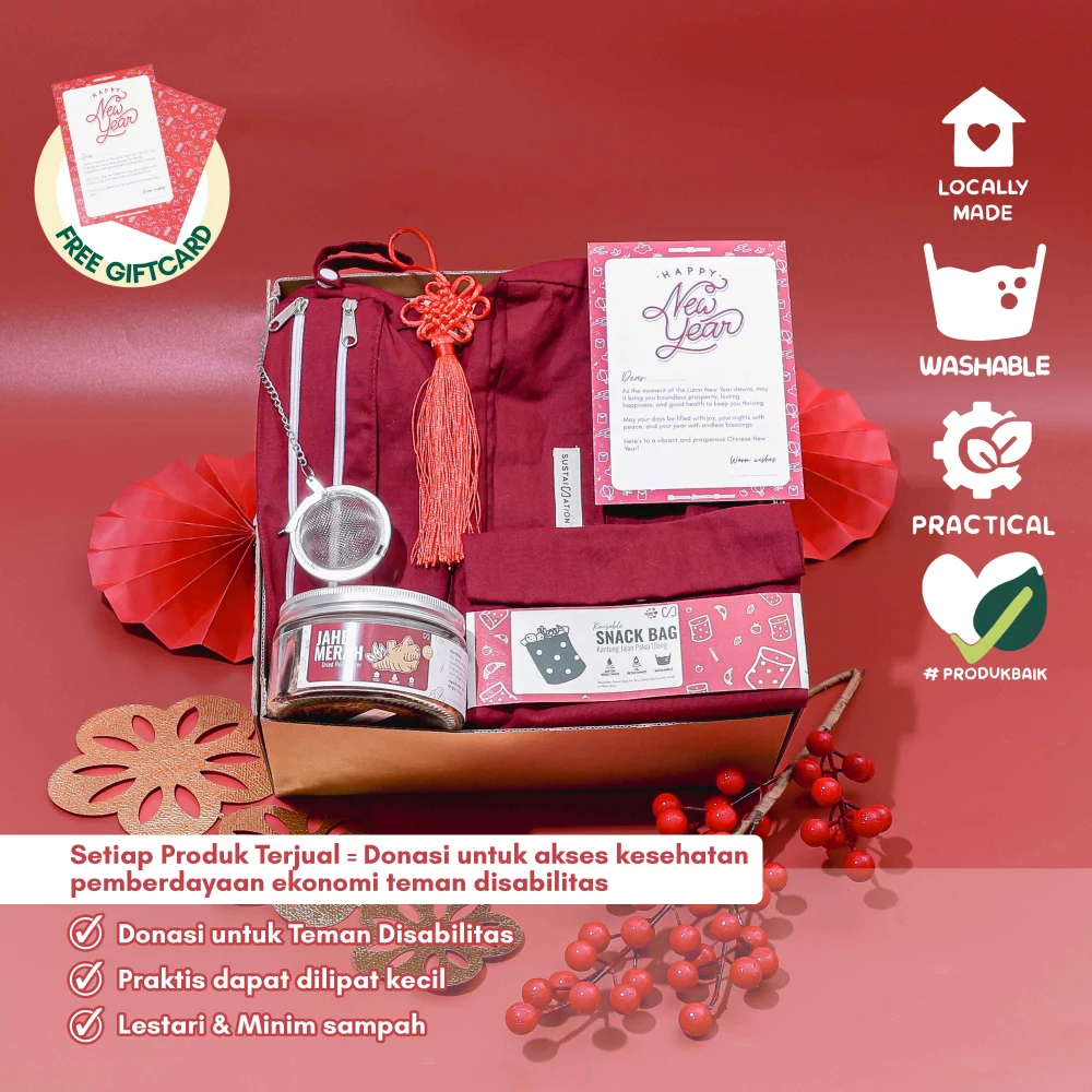 Eco-friendly Hampers Sustaination x YCAB (1-5pcs) | Donasi Teman Disabilitas