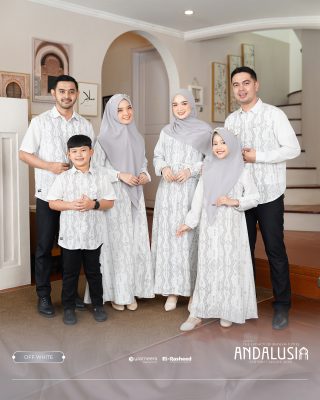 SARIMBIT 2026 ANDALUSIA SERIES WARNA OFF WHITE