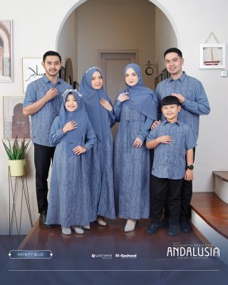 SARIMBIT 2026 ANDALUSIA SERIES WARNA INFINITY BLUE