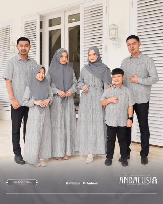 SARIMBIT 2026 ANDALUSIA SERIES WARNA MIRAGE GRAY
