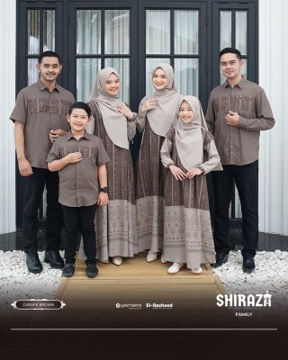 SARIMBIT 2026 SHIRAZA SERIES WARNA CARAFE BROWN